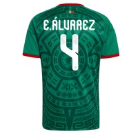 Stroje piłkarskie Meksyk Edson Alvarez #4 Koszulka Podstawowej MŚ 2026 Krótki Rękaw